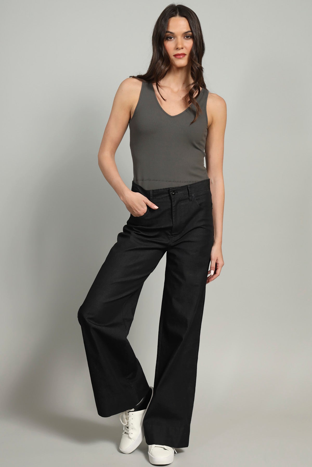 Jill Wide Leg Denim Pant