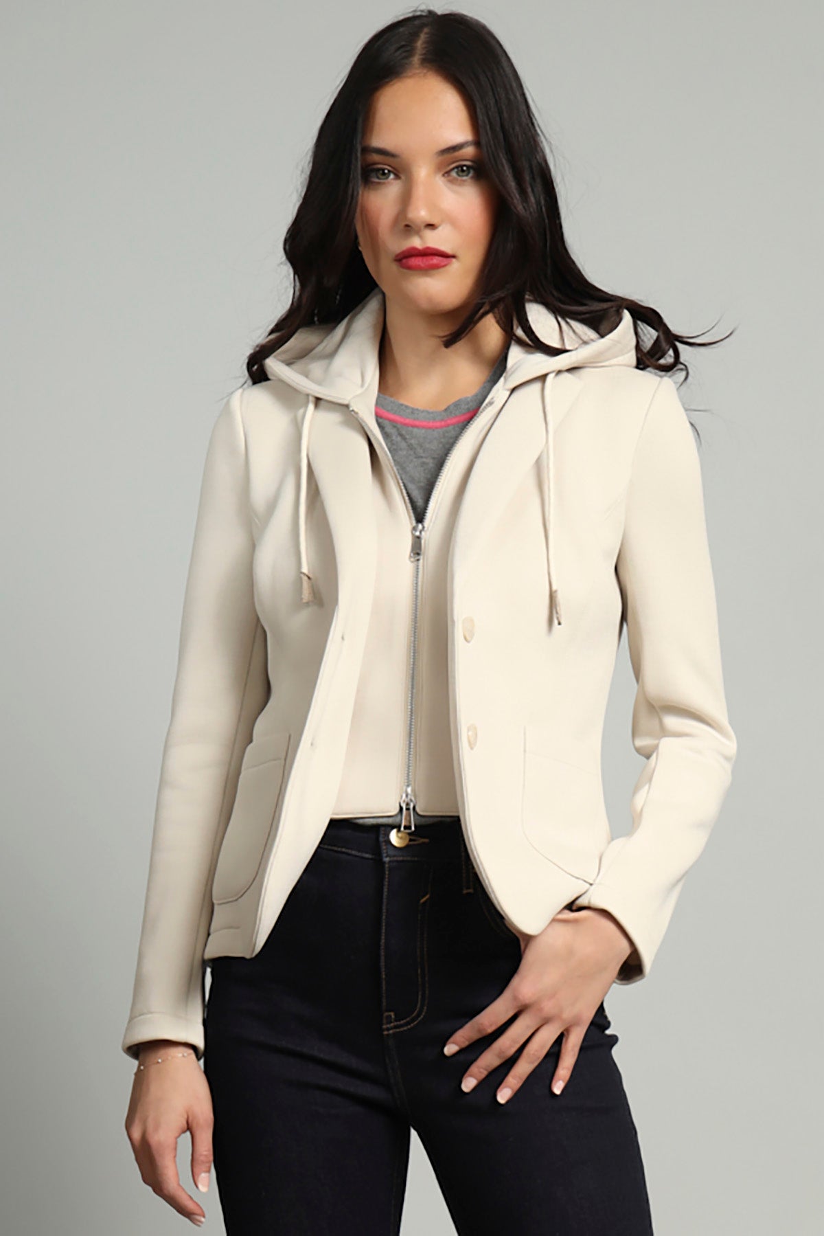 Victoria Blazer With Hoodie Insert