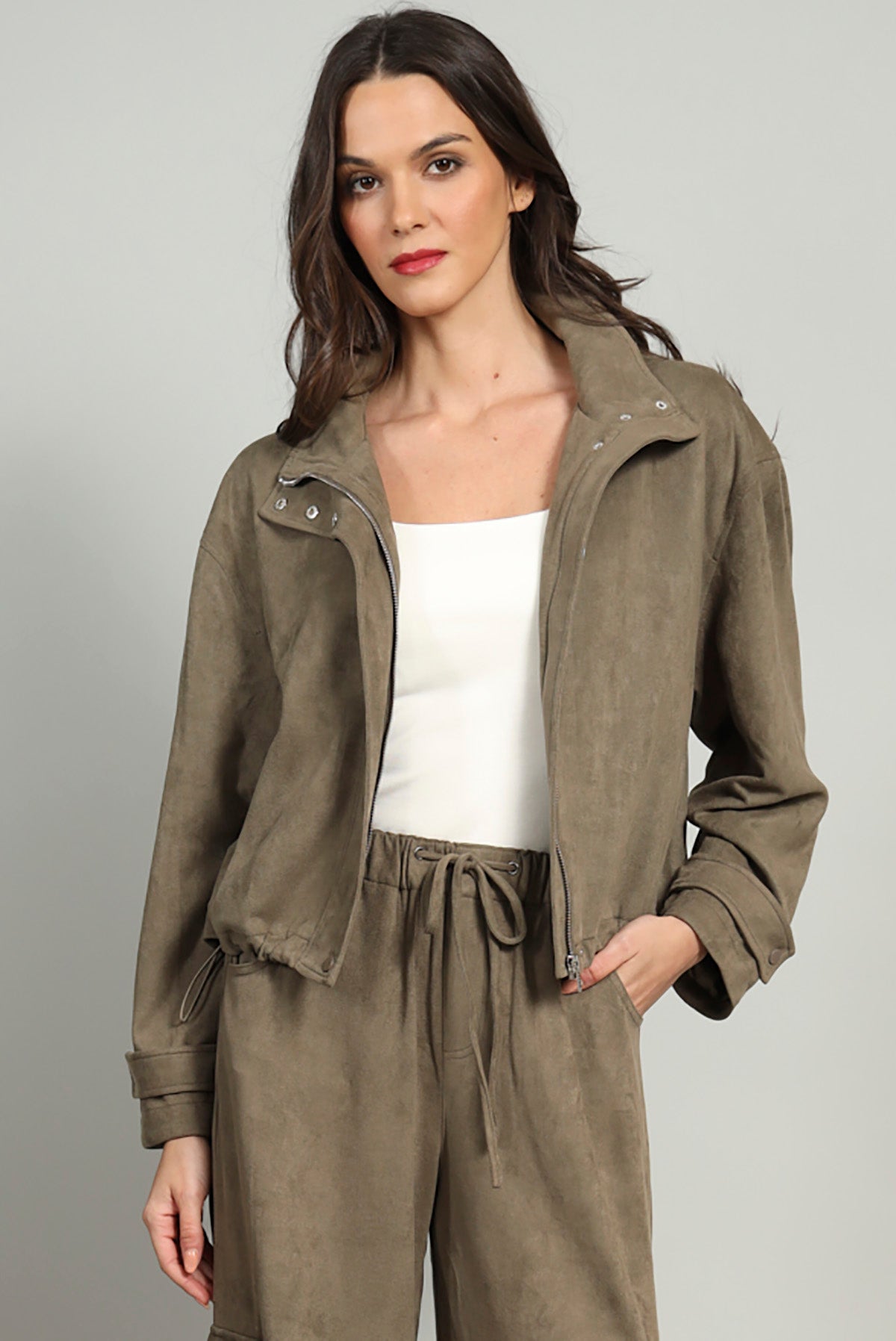 Mikki Suede Jacket