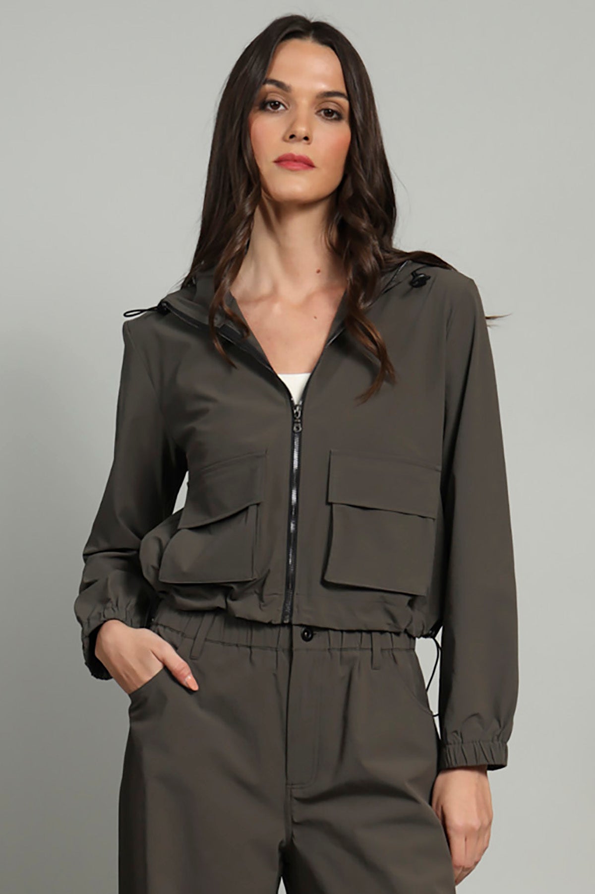 Tech Canvas Utility Jacket