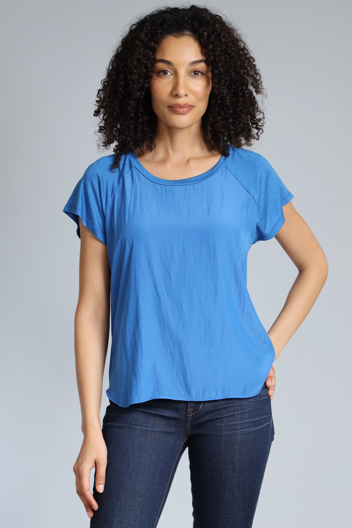 Cap Sleeve Baseball Tee