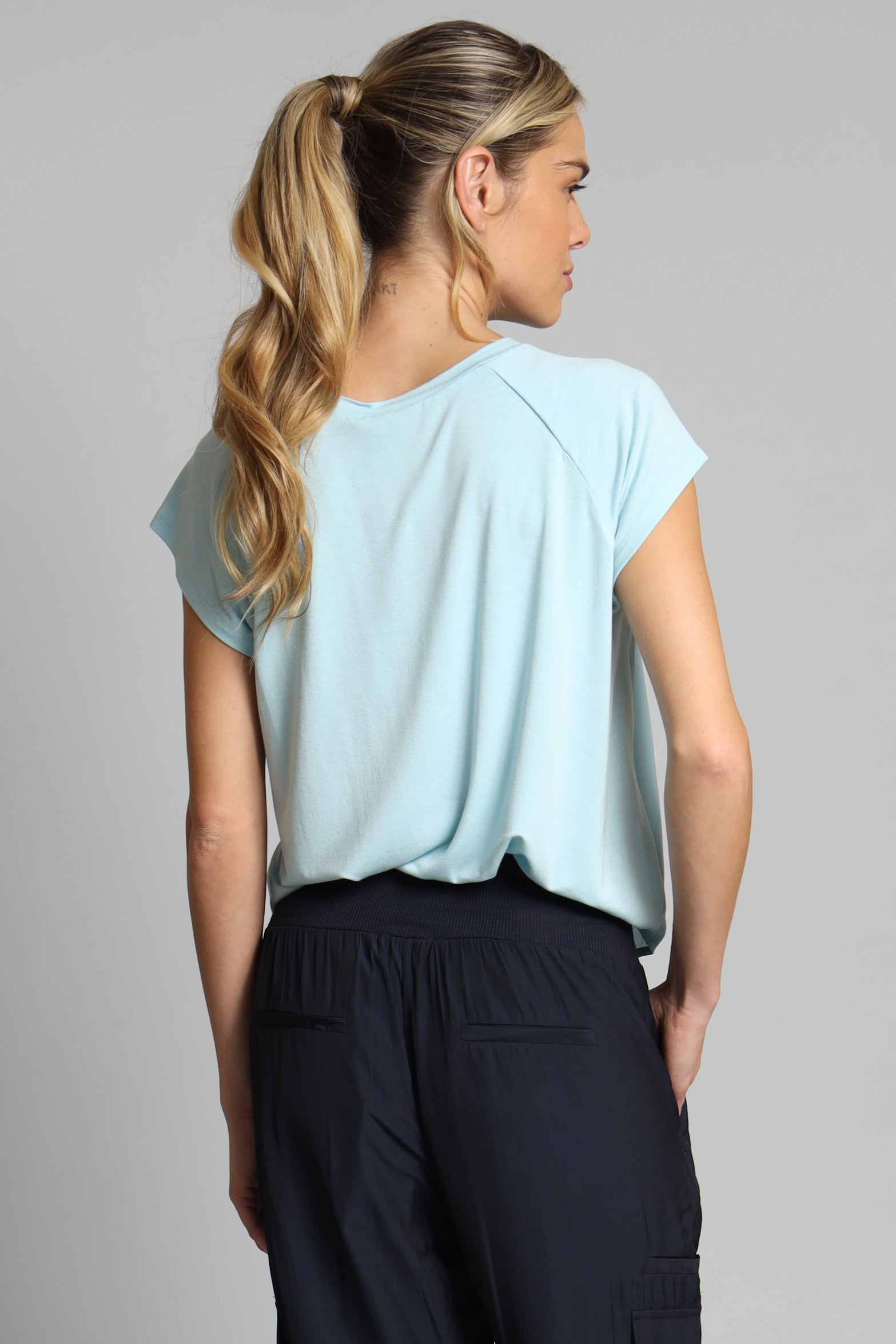 Cap Sleeve Baseball Tee