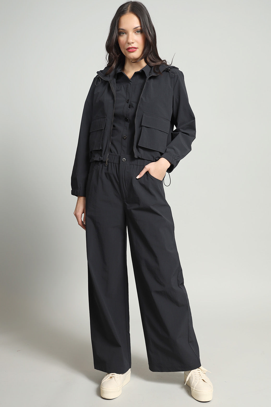 Tech Canvas Utility Jacket