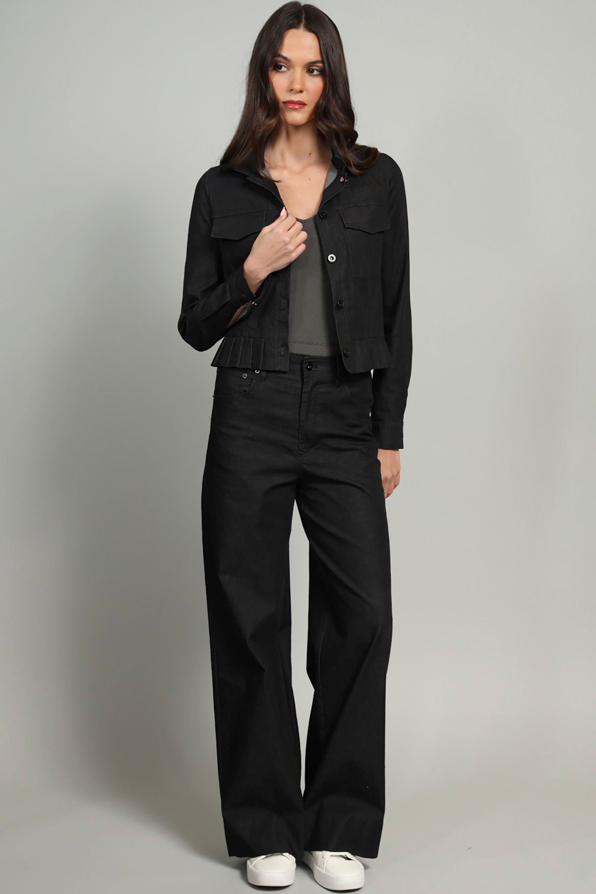 Jill Wide Leg Denim Pant