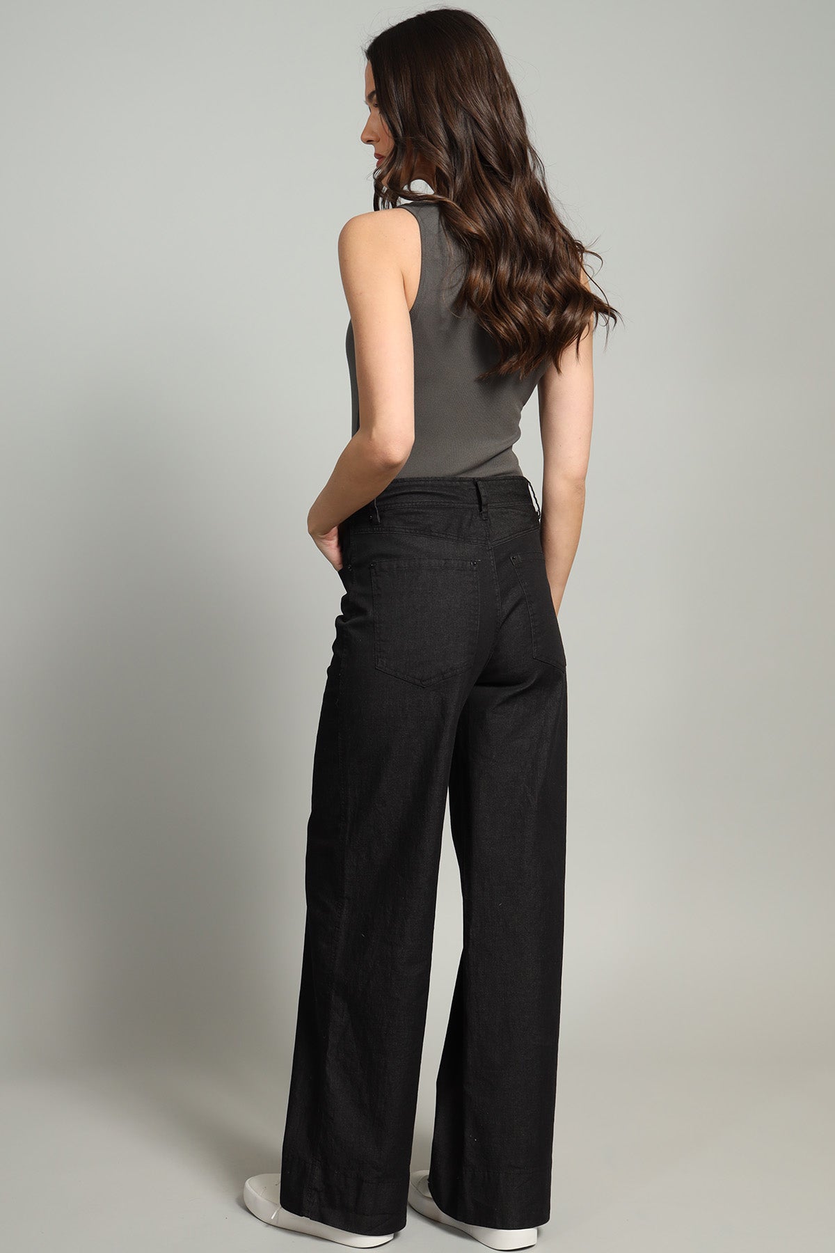 Jill Wide Leg Denim Pant