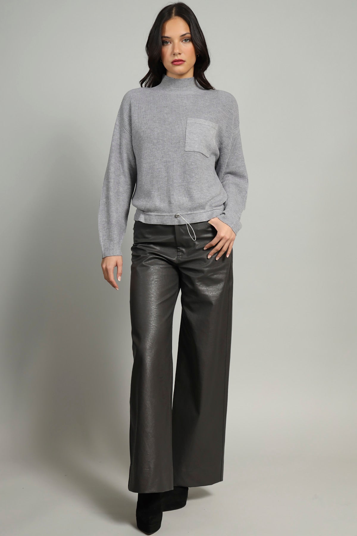 Janet Bungee Cord Sweater