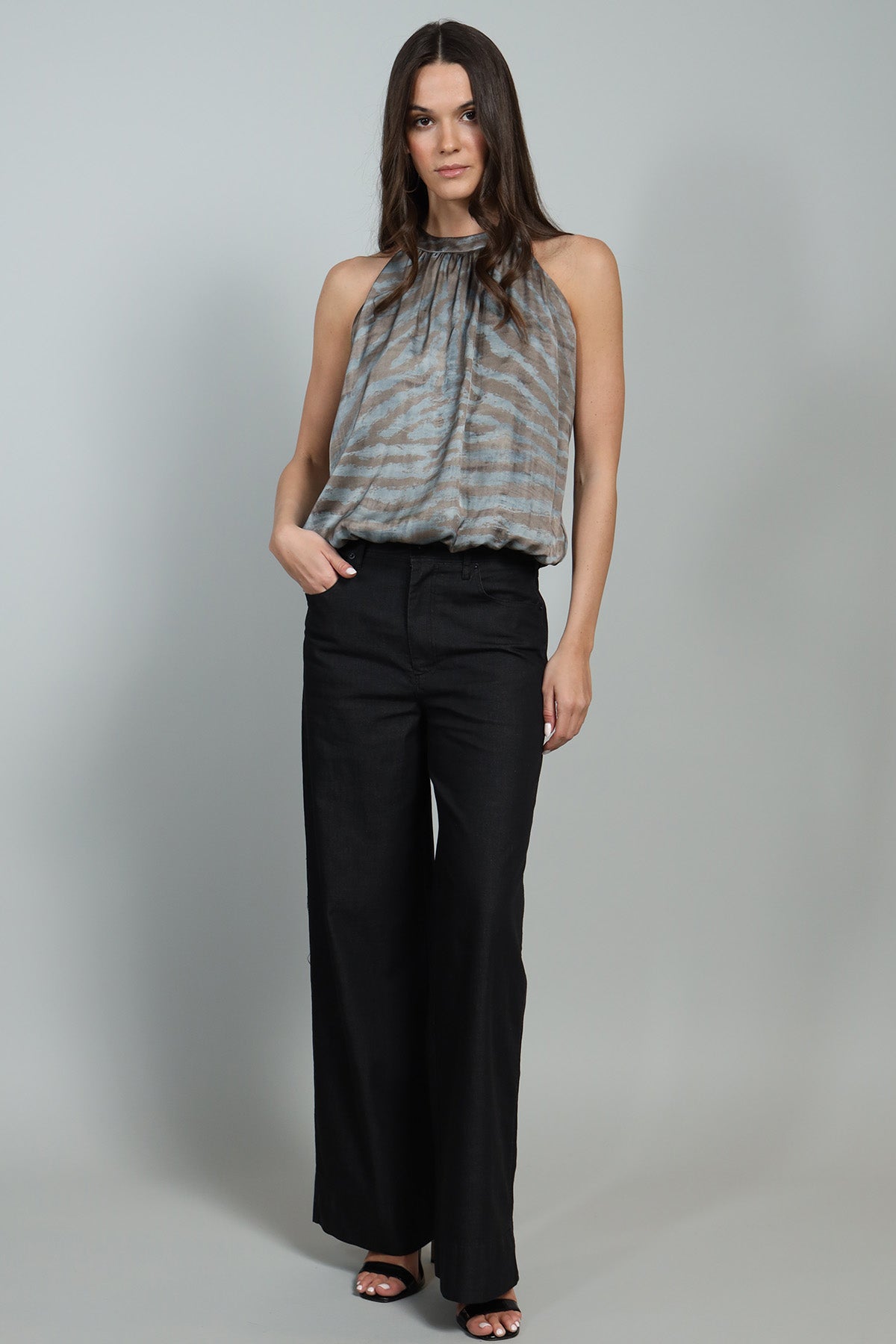Michelle Animal Printed Halter