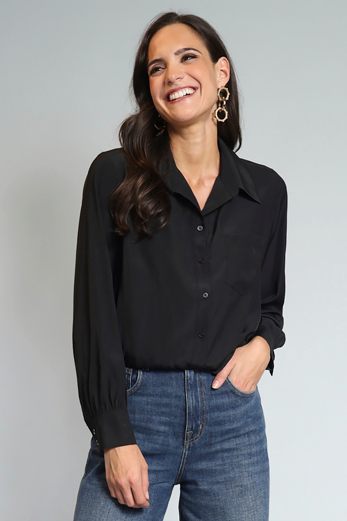 Marnie Bubble Hem Shirt
