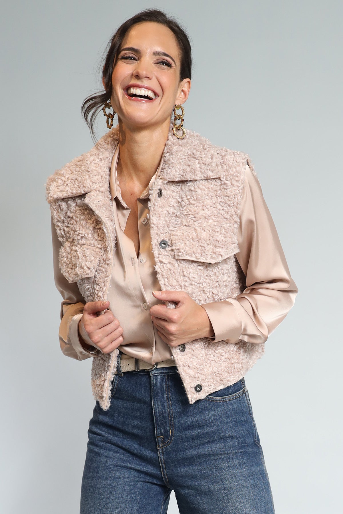 Lori Fur Vest