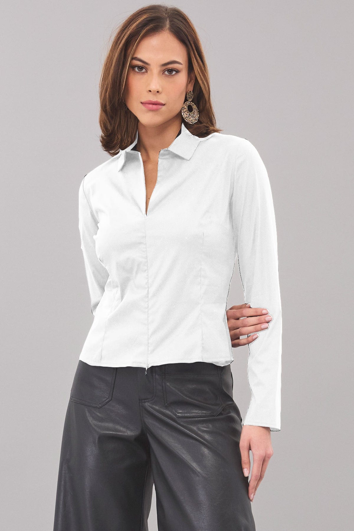 Stretch Poplin Shirt