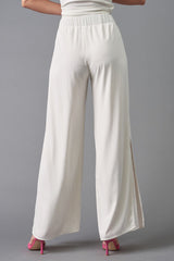 Double Layer High Slit Pant