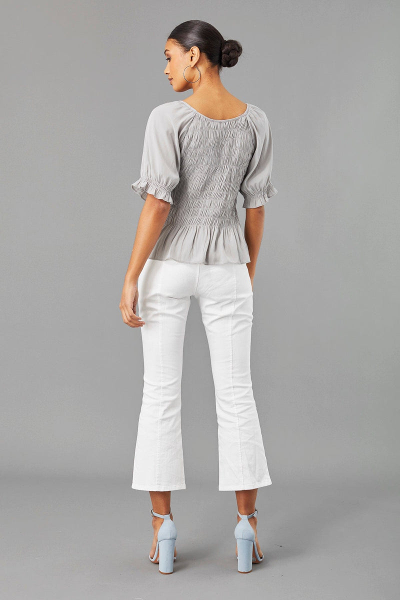 Crop Flare Jean