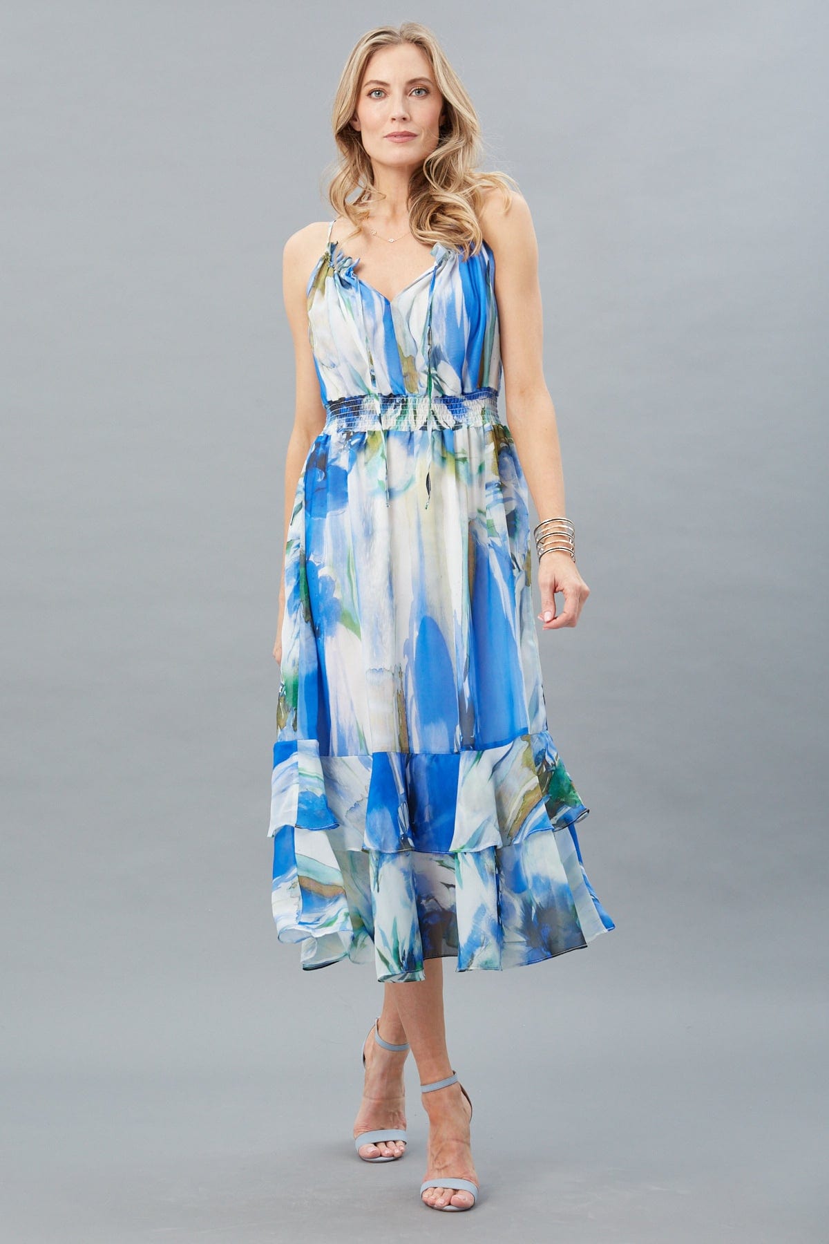 Cornflower Prairie Dress